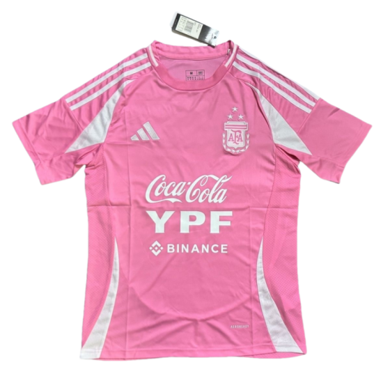 Argentina 2025-26 Pre match Training Soccer Jersey - Fan Edition