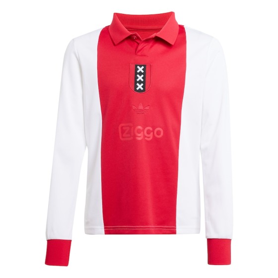 Ajax Jersey 125th Anniversary Shirt Long Sleeve 25-26