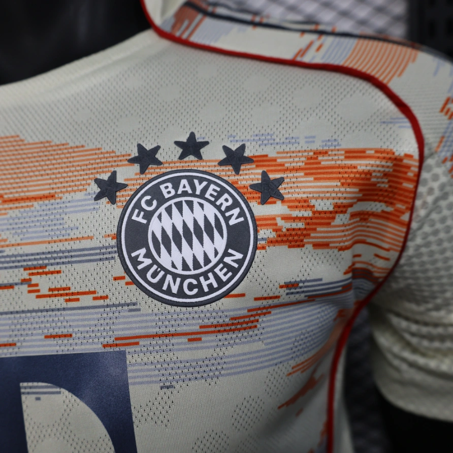 Bayern Munich away Player  Edition Football Jersey 25-26