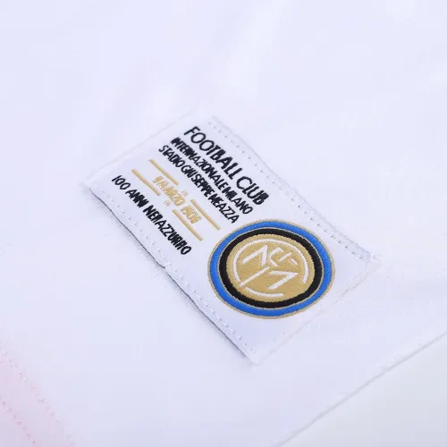 07-08 Inter Milan Figo #7 Retro Jersey 100th Anniversary Away