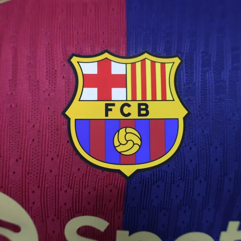24-25 Barcelona Home Jersey Player Version