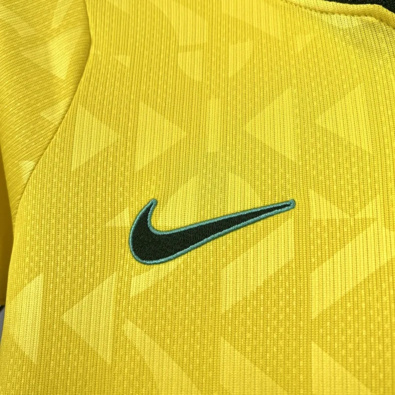 Brazil 2026 World Cup Home Women's Short Sleeve Jersey Fan Version