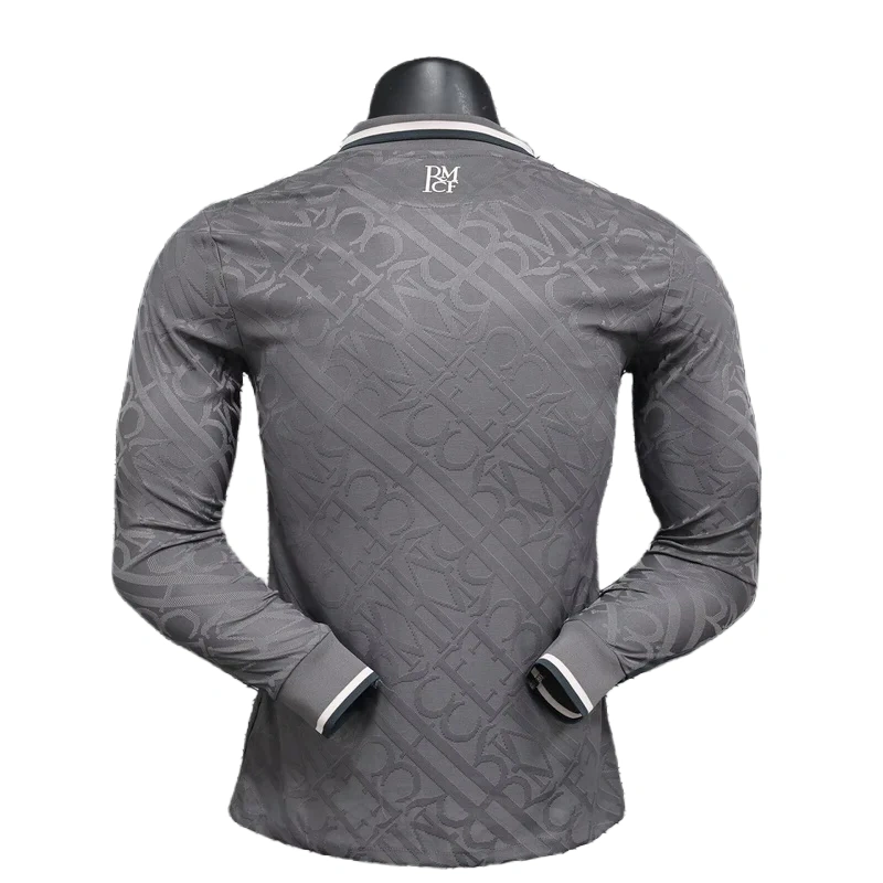 24-25 Real Madrid Third Away Soccer Jersey Player Version Long Sleeve