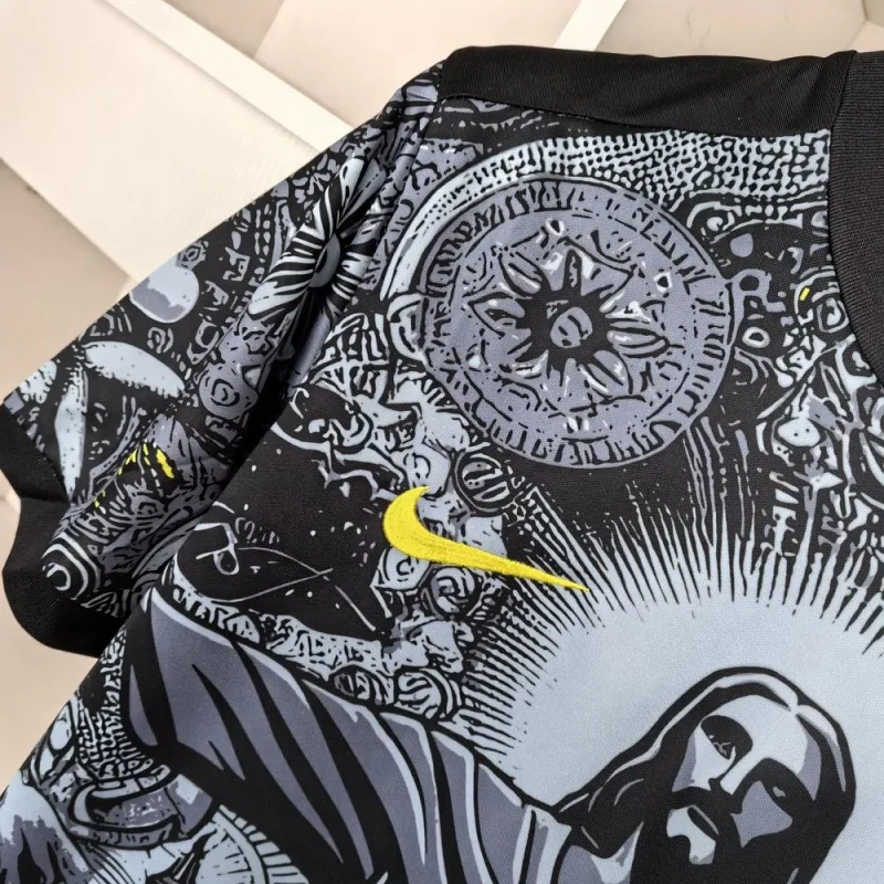 2024 Brazil Christ the Redeemer Special Kit Shirt Football