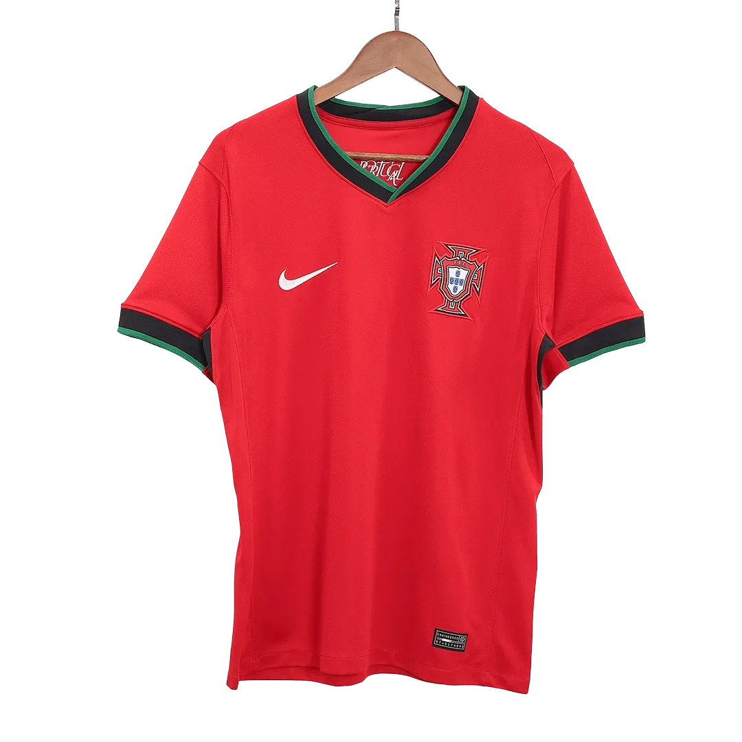 Portugal Home Ronaldo #7 R. Leão #17 Pepe #3 Jersey Euro 2024