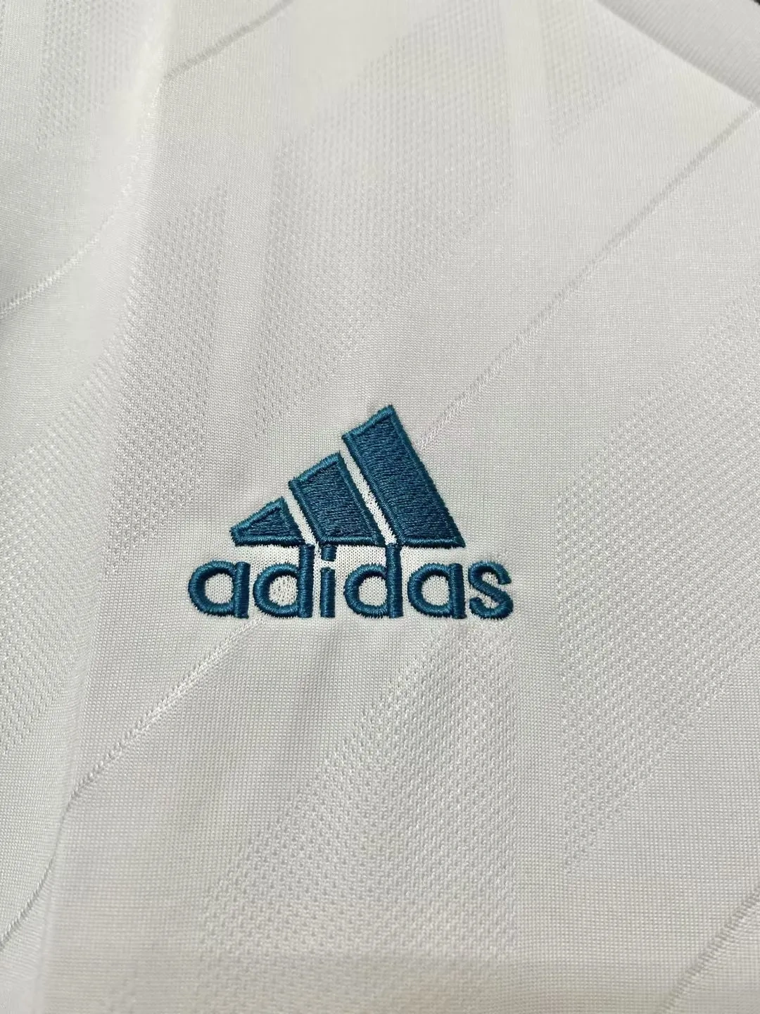2017/18 Real Madrid Retro Home Long Sleeve Jersey
