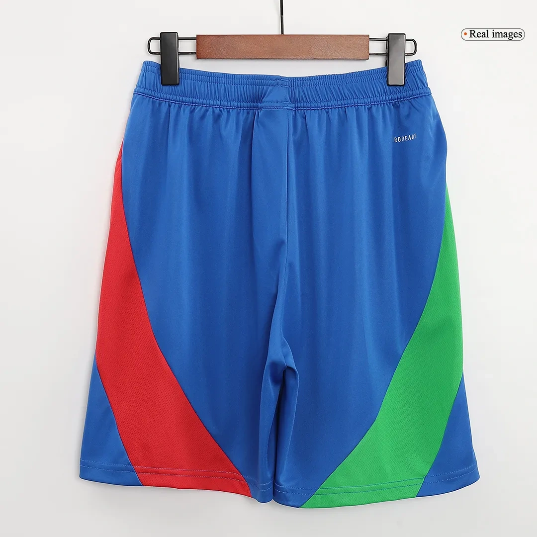 Italy Away Whole Kit(Jersey+Shorts+Socks) Euro 2024