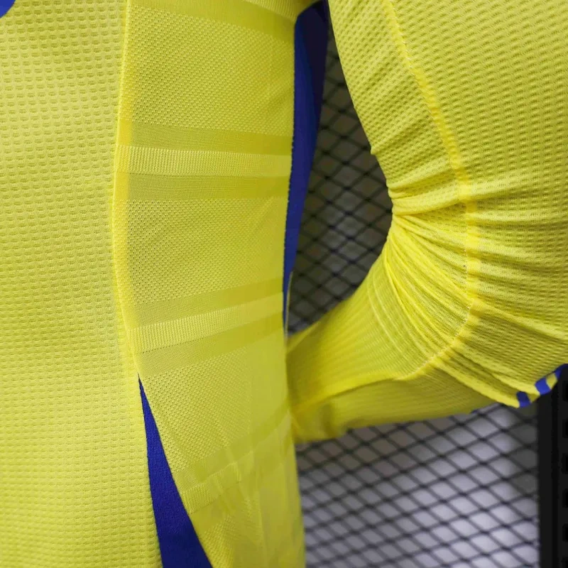 24-25 Al Nassr Home Long Sleeve Jersey Player Version