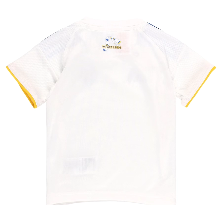 Kids Leeds United Home Kits 2025-26 (Jersey+Shorts)