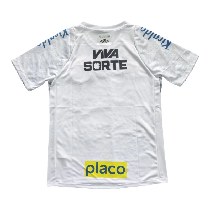 Santos Football Club home jersey fan kit for the 2024-25 season