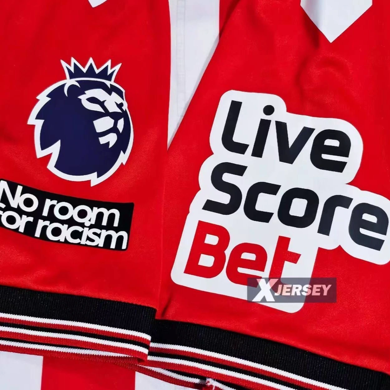 2025-26 Sunderland AFC Home Football jersey Fan version