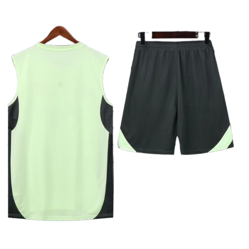2025-26 Real Madrid vest training suit Football jersey set Fan version