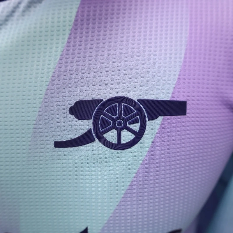 Arsenal Third Away Long Sleeve Jersey Player Version 2024-25
