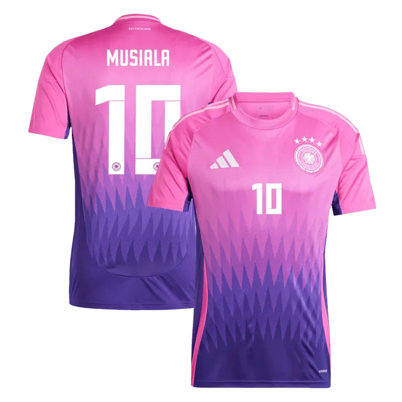 Germany Away KROOS #8 MUSIALA #10 HAVERTZ #7 WIRTZ #17 Jersey EURO 2024