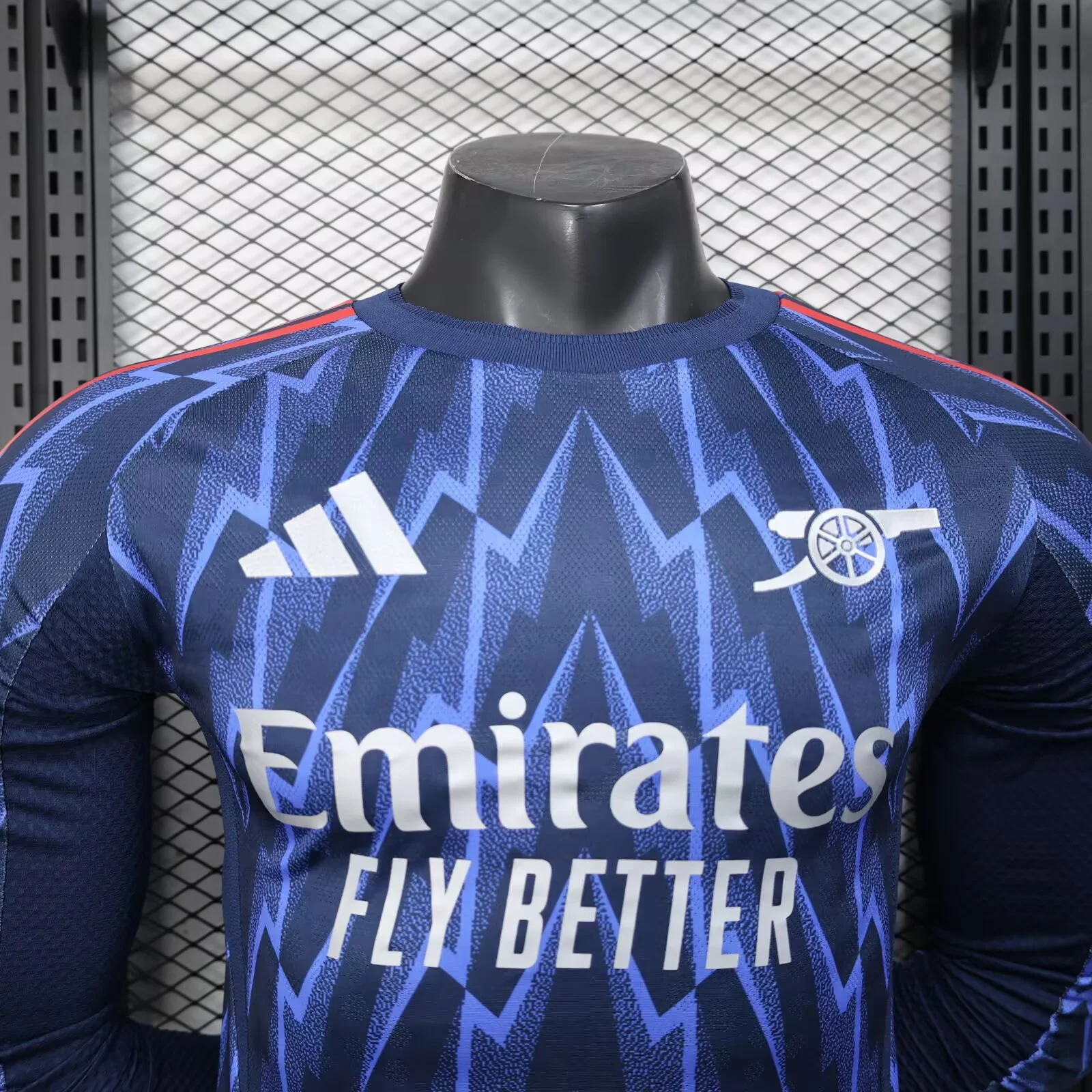 Arsenal Away Long Sleeve Football Jersey 2025-2026  player version