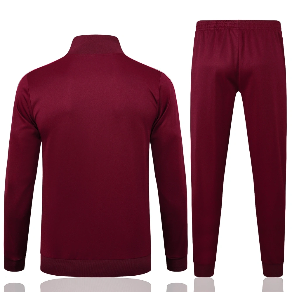 Bayern Munich Training Kit (jacket+Pants) jujube Red 2025-26