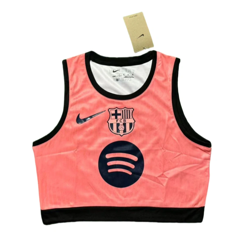 Barcelona 2025-26 women's trendy football vest(Multiple styles)-Non customized