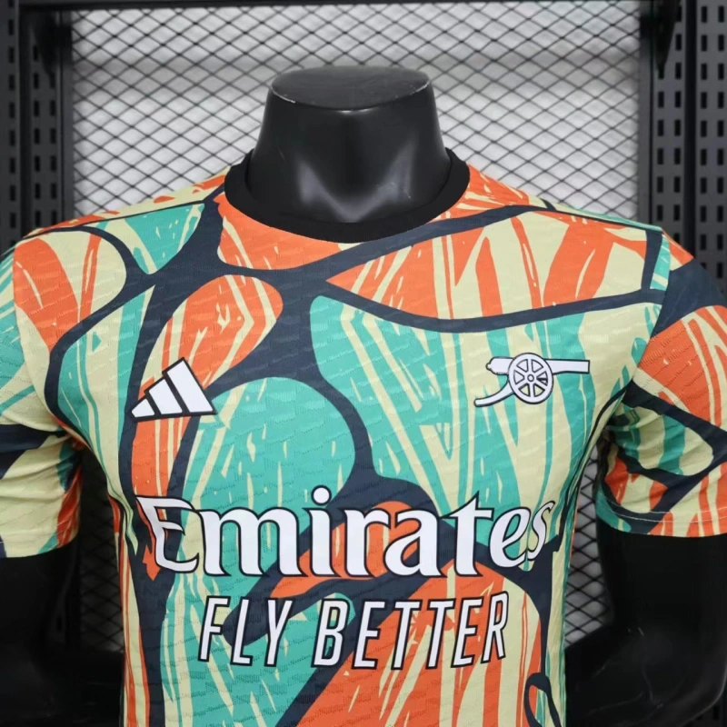 24-25 Arsenal Training Kit Player Version Shirt Best Jerseys