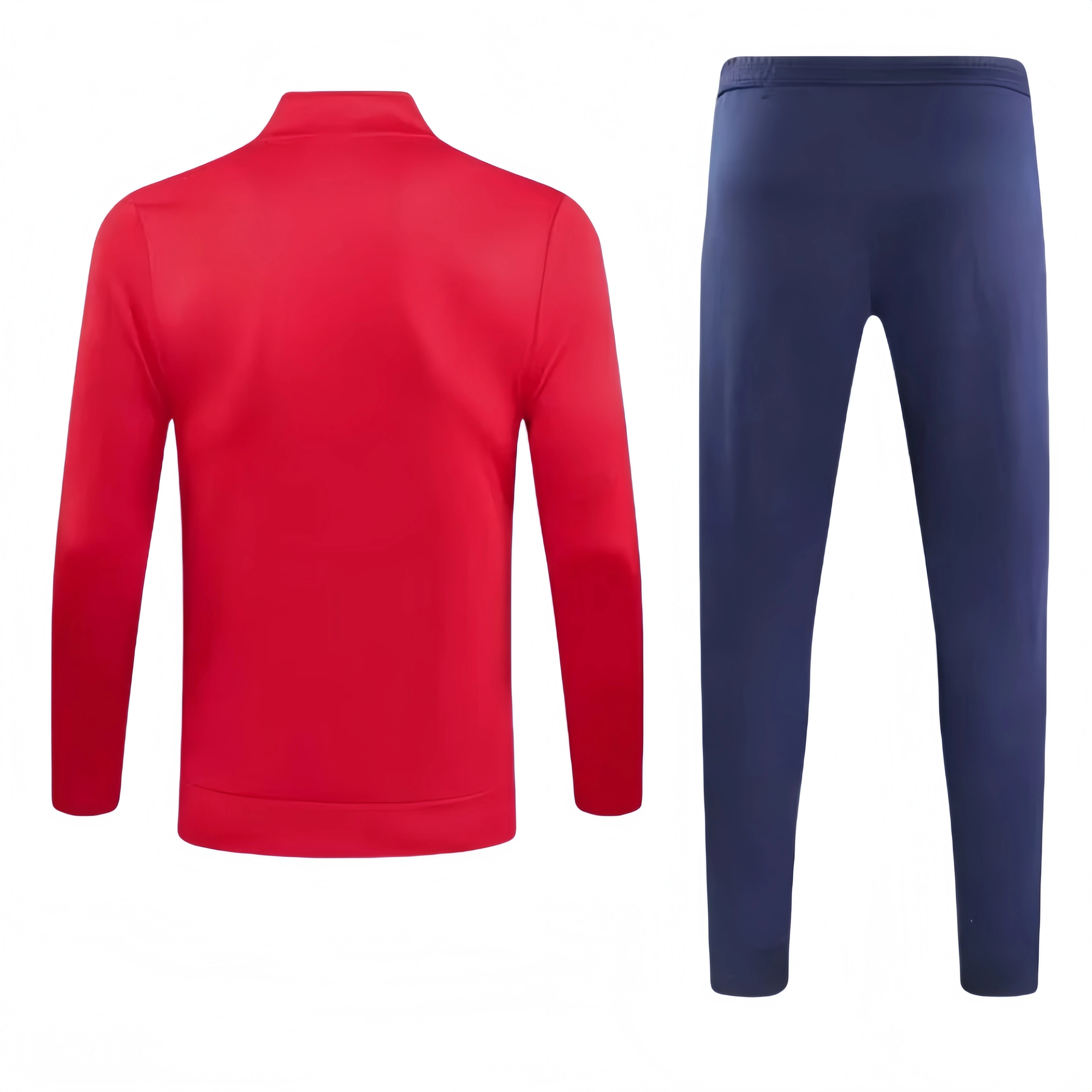 Arsenal Long Zip Jacke Red Football Shirt 2023/2024