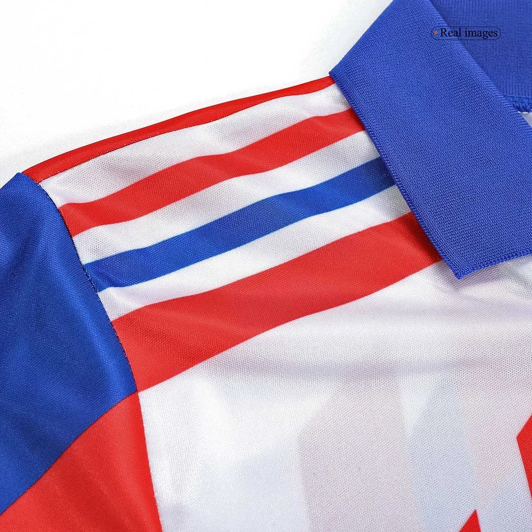 1990 France Retro Jersey Home World Cup