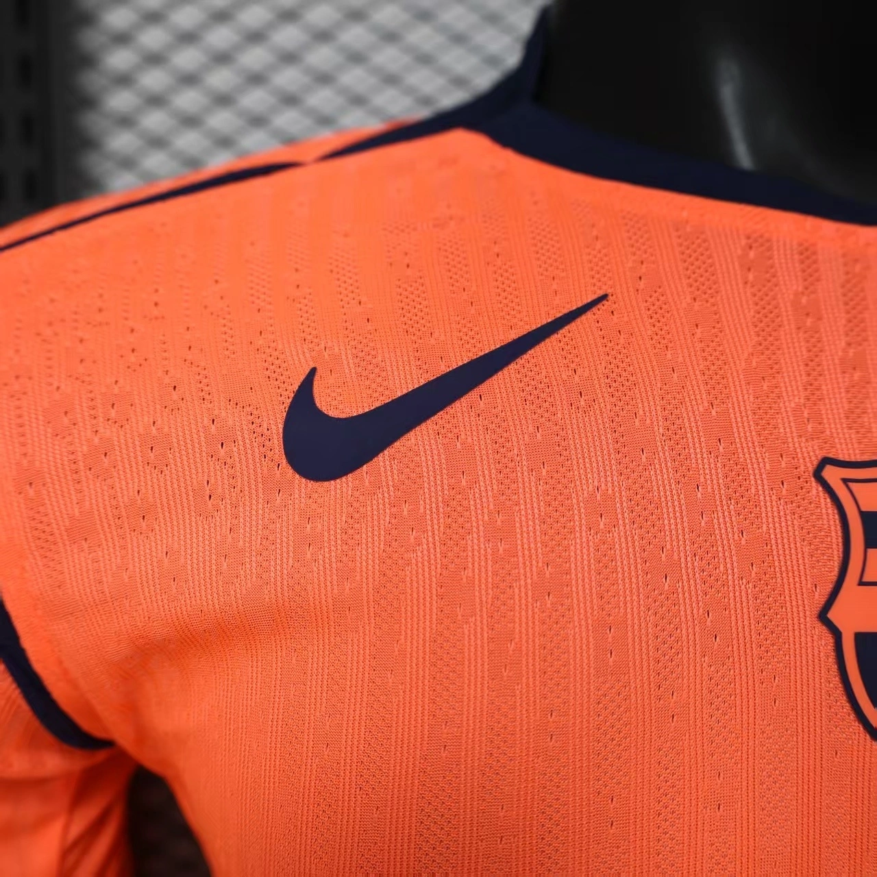 Barcelona Third Away Long Sleeve Football Shirt 2025-26 Player Edition