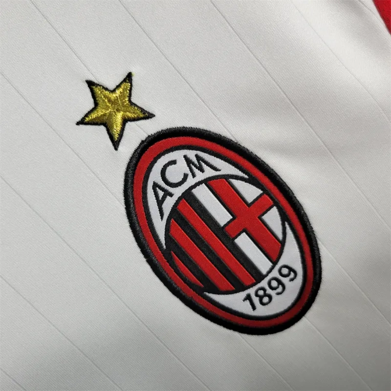 06-07 AC Milan UCL Final Retro Jersey Away Long Sleeve
