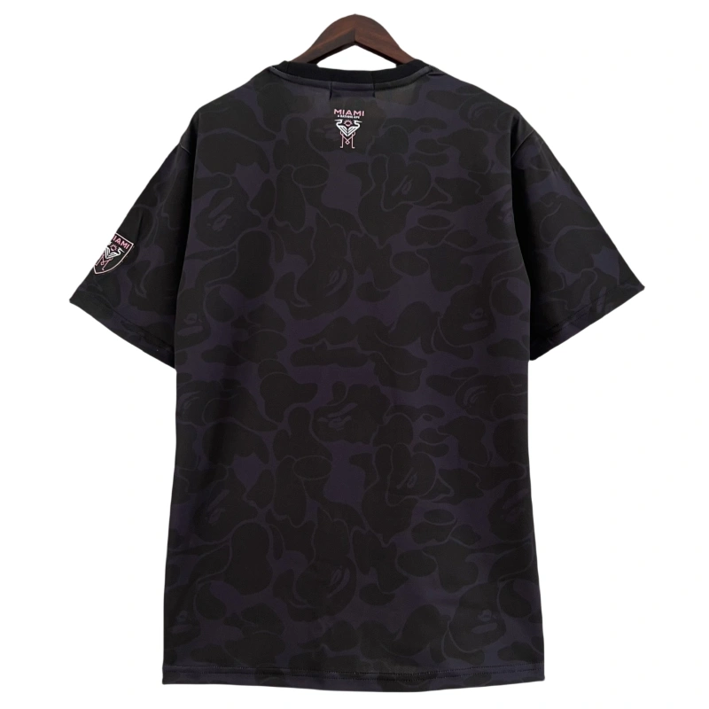 Inter Miami Shirt Joint Edition Black Soccer Jersey 23-24