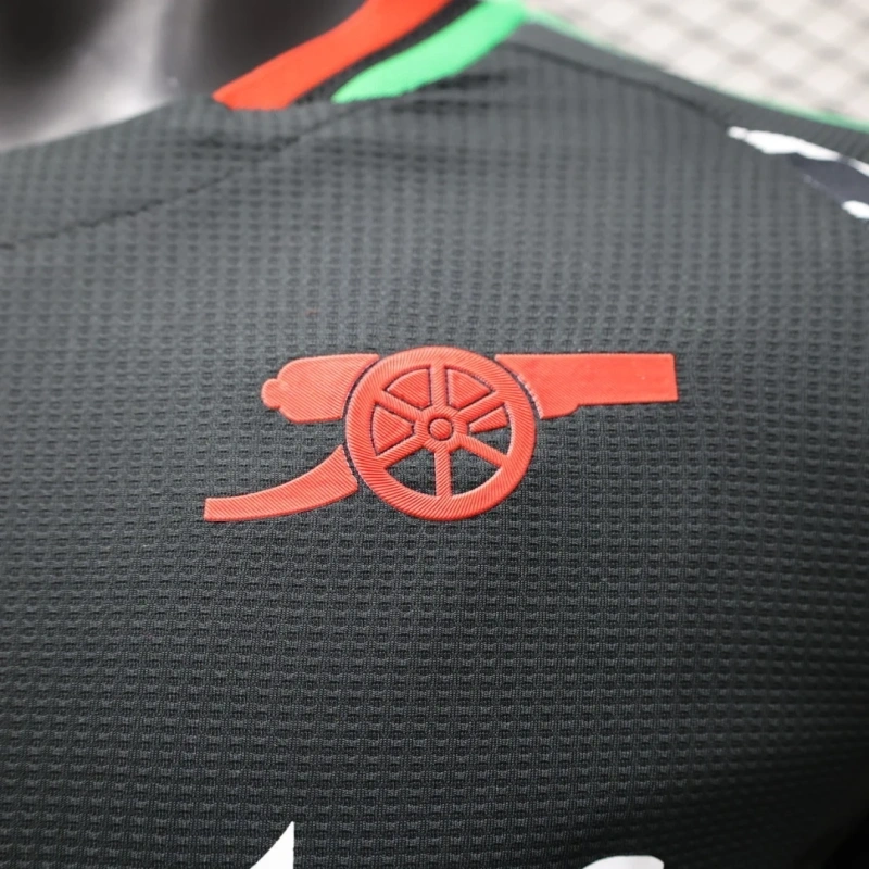 Arsenal Away Long Sleeve Jersey Player Version 2024-25