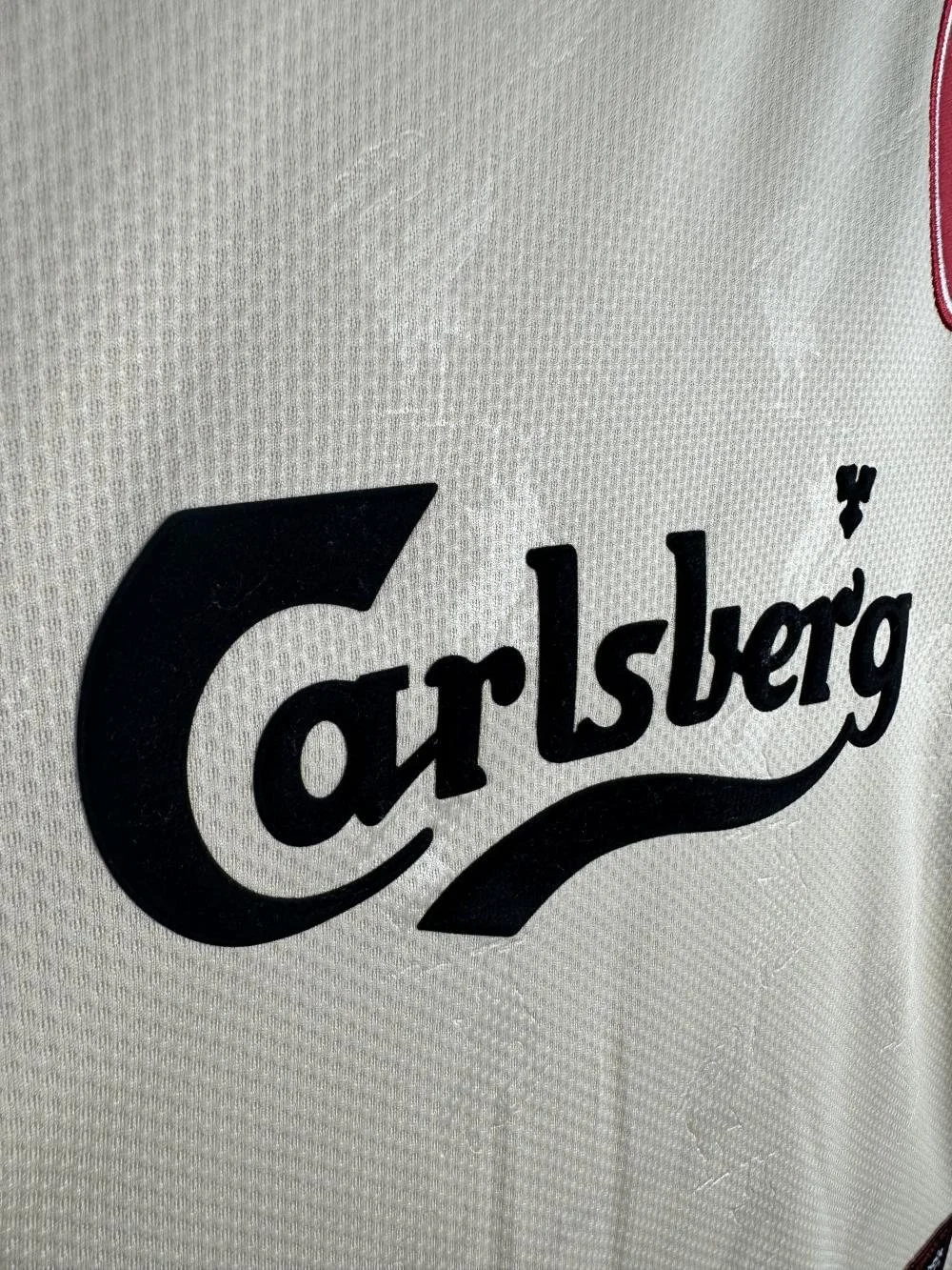Retro Liverpool Away Football Jersey Long Sleeve 1996/1997