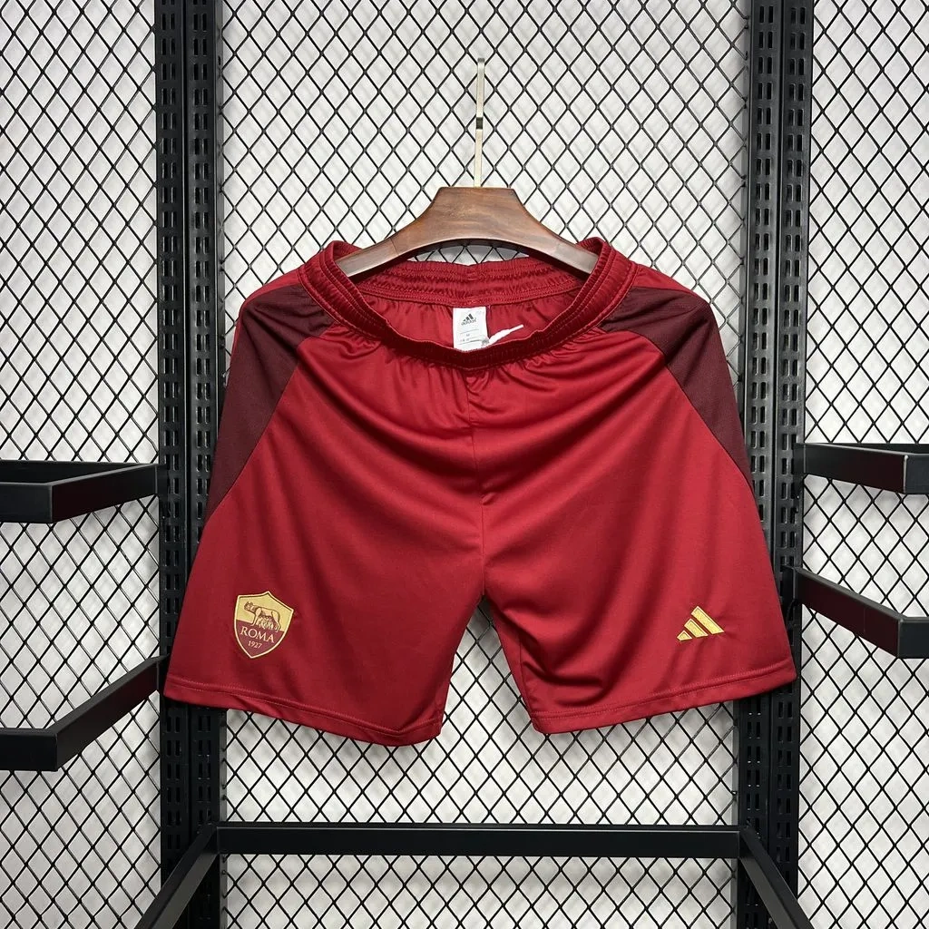 2024-25 Serie A Roma Home Shorts